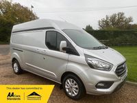 Used Ford Transit Custom Limited 130 HP (95 kW) 2021 Silver Van
