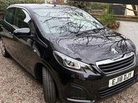 Used Peugeot 108 Active 68 HP (50 kW) 2018 Black Hatchback