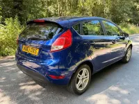 Used Ford Fiesta Zetec 2013 Blue Hatchback