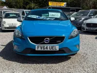 Used Volvo V40 R-Design 115 HP (84 kW) 2015 Blue Hatchback