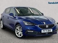 Used Seat Leon SE Dynamic 2021 Blue Hatchback