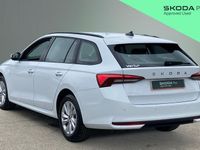 Used Skoda Octavia SE Technology 116 HP (85 kW) 2025 White Estate