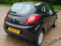 Używany Ford Ka 69 KM (50 kW) 2011 Czarny Hatchback