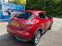 Used Nissan Juke Tekna 2017 Red SUV