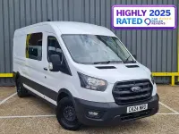 Used Ford Transit Trend 130 HP (95 kW) 2024 White Van