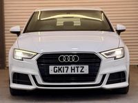 Used Audi A3 S-Line 2017 White Hatchback