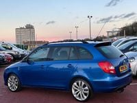 Used Skoda Fabia vRS 2012 Blue Estate