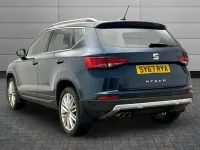 Used Seat Ateca XCELLENCE 150 HP (110 kW) 2017 Blue SUV