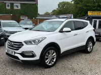 Used Hyundai Santa Fe Premium 200 HP (147 kW) 2017 White SUV