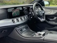 Used Mercedes E220 AMG Line Premium Plus 194 HP (142 kW) 2018 Grey Coupe