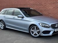 Used Mercedes C250 AMG Line Premium Plus 204 HP (150 kW) 2016 Silver Estate