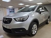 Used Vauxhall Crossland X S 110 HP (80 kW) 2017 Silver SUV