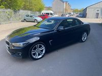 Begagnad BMW 420 Sport Line 2018 Svart Cab