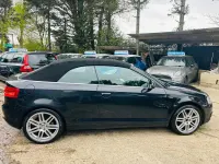 Used Audi A3 Cabriolet S-Line 105 HP (77 kW) 2010 Black Cabriolet