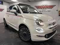 Used Fiat 500C Lounge 105 HP (77 kW) 2017 White Cabriolet