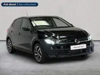 New VW Polo Match 2026 Black Hatchback