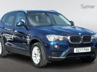 Used BMW X3 187 HP (137 kW) 2017 Blue SUV