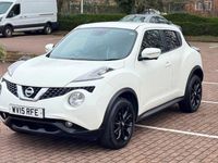 Used Nissan Juke Tekna 115 HP (84 kW) 2015 White SUV