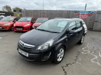 Begagnad Vauxhall Corsa 2015 Svart Halvkombi