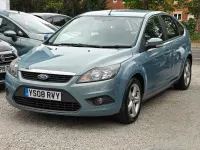 Used Ford Focus Zetec 100 HP (73 kW) 2008 Blue Hatchback