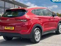 Używany Hyundai Tucson SE 116 KM (85 kW) 2017 Czerwony SUV