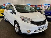 Używany Nissan Note Acenta 80 KM (58 kW) 2016 Biały Hatchback