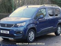 Used Peugeot Rifter Allure Premium 131 HP (96 kW) 2021 Blue MPV