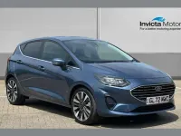 Used Ford Fiesta Titanium X 125 HP (91 kW) 2023 Blue Hatchback