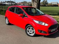 Used Ford Fiesta Zetec 2013 Red Hatchback