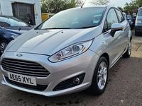 Used Ford Fiesta Zetec 2015 Silver Hatchback