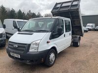 used Ford Transit D/Cab Tipper TDCi 125ps [DRW]