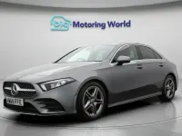 Used Mercedes A200 AMG line 163 HP (119 kW) 2019 Grey Sedan
