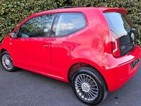 Used VW up! high up! 75 HP (55 kW) 2014 Red Hatchback