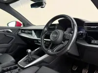 Used Audi A3 S-Line 110 HP (80 kW) 2021 Red Sedan