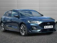 Used Ford Focus ST-Line X 125 HP (91 kW) 2023 Chrome blue Hatchback