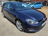 Used VW Golf VII GT 2016 Blue Hatchback