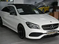 Used Mercedes CLA220 Shooting Brake AMG line 177 HP (130 kW) 2017 White Estate
