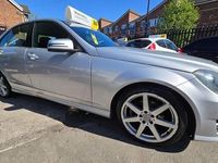 Used Mercedes C220 AMG 2012 Silver Sedan
