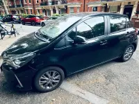 Used Toyota Yaris 100 HP (73 kW) 2017 Black Hatchback