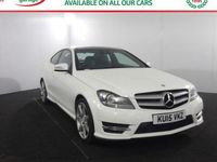 Used Mercedes C180 Sport Edition 156 HP (114 kW) 2014 White Coupe