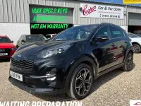 Used Kia Sportage GT-Line 177 HP (130 kW) 2019 Black SUV