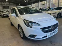 Used Vauxhall Corsa 75 HP (55 kW) 2016 White Hatchback