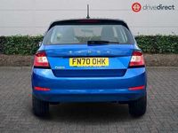 Used Skoda Fabia Colour Edition 95 HP (69 kW) 2020 Blue Hatchback