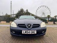 Used Mercedes SLK200 2005 Blue Cabriolet