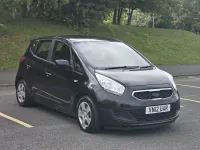 Used Kia Venga Air 90 HP (66 kW) 2012 Black Hatchback