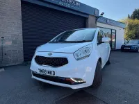Used Kia Venga 2018 White Hatchback