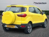 Used Ford Ecosport Titanium 112 HP (82 kW) 2016 Yellow SUV
