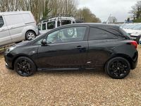 Used Vauxhall Corsa Sportive 95 HP (69 kW) 2017 Black Hatchback