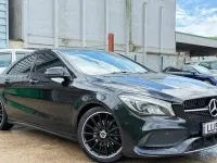 Used Mercedes CLA200 AMG line 156 HP (114 kW) 2019 Black Sedan