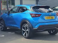 Used Nissan Juke Tekna 114 HP (83 kW) 2020 Blue SUV